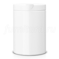 218668 Мусорный бак Brabantia настенный 3л, белый