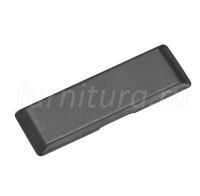 Заглушка на плечо накладной петли T-type TeraBlack, без логотипа