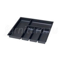 Лоток для столовых приборов для ящиков Blum Legrabox в базу 600мм, черный матовый