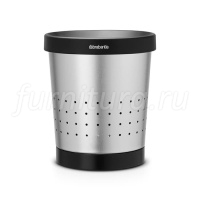 364303 Корзина для бумаг Brabantia 5л, матовая сталь