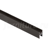 INTEGRO Горизонтальный профиль верхний графит (краска), L-6000
