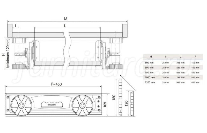 Выдвижной ящик под цоколь TROLLEY SYSTEM купить в интернет магазине ...