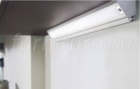 Corner LED с розеткой L=900mm 220-240V 9.5W 3000K 87LEDs, анодированный алюминий