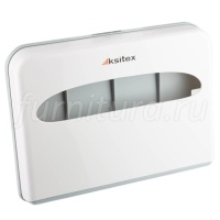Ksitex PTC-506-1/2 Держатель покрытий унитаза, пластик,белый