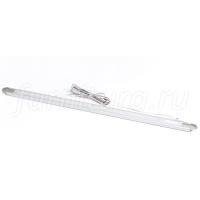 Профиль-светильник LED Fondo Touch 1000 мм, 11.2W, 4500K, врезной, с сенсорным выкл., отделка алюмин