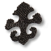 702810-012280 Swarovski elements Декоративная накладка Valentina, цвет чёрный