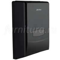 Ksitex ТН-8135В Держатель бумажных полотенец, Z-cл-е,пласт,черн.