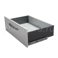 Выдвижной ящик LS BOX L 500 мм H 173 мм, графит, с доводчиком