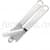 400629  Открывалка для консервов с пластиковой ручкой - White and Stainless Steel (белый/нержавеющая сталь)