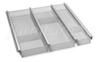 Лоток для столовых приборов Cuisio Pro в ящик Blum Tandembox / Legrabox 500, фасад 500 мм, графит
