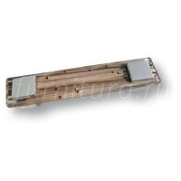 Z1280002 Ручка скоба с внутренней вставкой из бамбука 128 мм