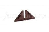 Комплект заглушек для треугольного бортика M3540/M3545, цвет 04 коричневый