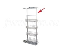 PTJ012H-400 (Frame) Рама для выдвижного пенала 4 яруса h 1150-1350мм