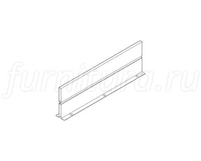 Межсекционная стенка Intivo/antaro 450, бел.ш.(для продольного разделения широких ящиков)