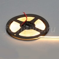 Лента светодиодная COB, 480 LED/м, 10Вт/м, 24В, CRI90, 800-900Лм/м 5000х5 мм, IP20, 3000-3500К (тепл