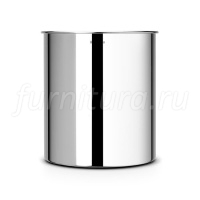 181207 Корзина для бумаг Brabantia, 7л, полированная сталь