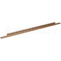 Trial Профиль горизонтальный FP.40G, L=596мм, золото шлифованное (анодировка)