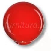 626RJ2 Ручка кнопка детская коллекция , выполнена в форме шара, цвет красный глянцевый
