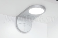 Комплект из 3-х светильников LED Angolo-T, 6500К, отделка серебро матовое