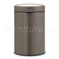 116223 Мусорный бак Brabantia NewIcon настенный 3л, платиновый