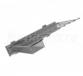 115469 Dorwell Universale вешалка для брюк выкатная, корзина для мелочей, 330x467x100мм, левое крепление