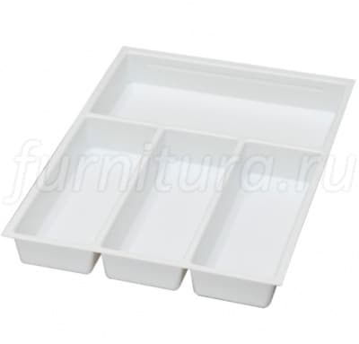 SKY Лоток для столовых приборов в базу 450 для Legrabox, белый