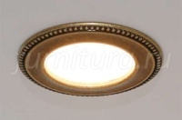 Комплект из 3-х светильников LED Akoya, 3000K, отделка бронза античная
