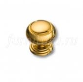 0712-003 Ручка кнопка латунь, глянцевое золото