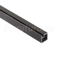 INTEGRO Профиль рамочный узкий, 19х20х19 мм, графит (краска), L-6000