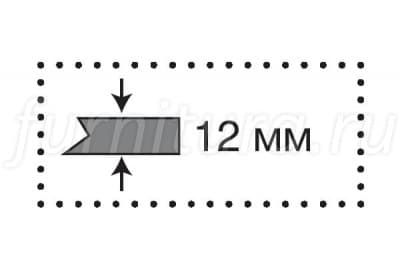 P.ST150.05.12,5.02 Бочонок для стяжки конической GN150.5, d.5мм, h.9,6мм, M4, отделка цинк