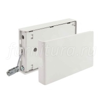 KIARO EASY Механизм для открывания, регулируемый, с тросиком, белый для фасада h 160-400 мм