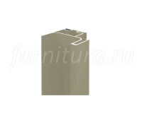 Профиль GOLA FIRMAX вертикальный боковой L=3000mm, алюминий золото