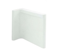 LIBRA H11 Заглушка для мебельного навеса, пластик, белая, левая